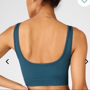 Fabletics Harper seamless bra celestial blue